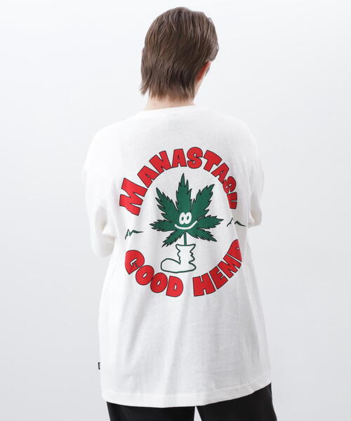 稀少 マナスタッシュ チリワック ヘンプ HEMP 90s ヴィンテージ MANASTASH（マナスタッシュ） tシャツ MANASTASH/マナスタッシュ/HEMP