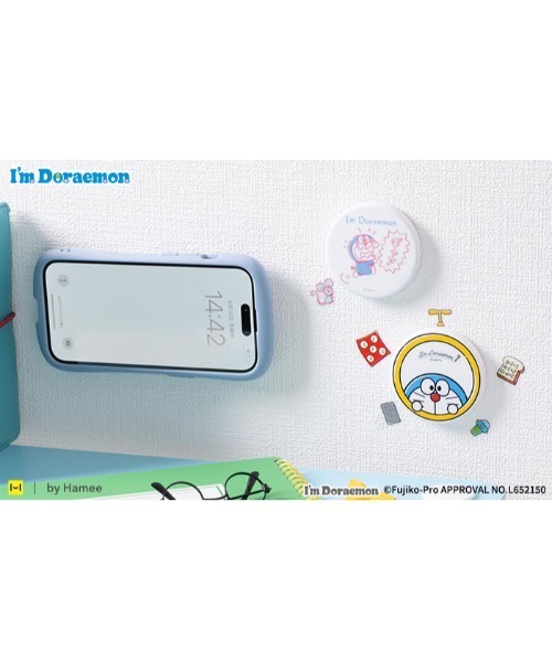 Hamee アイムドラえもん MagSafe対応 Wall Mounted スマートフォン