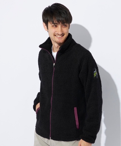フィラ　ボア　ジャケット FILA ブルゾン アウター 「FILA」ボアトラックジャケット メンズ