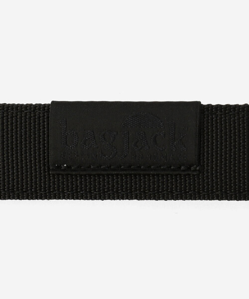 ブラックナイロンベルト 金属バックル bagjack bshop別注 - メルカリ