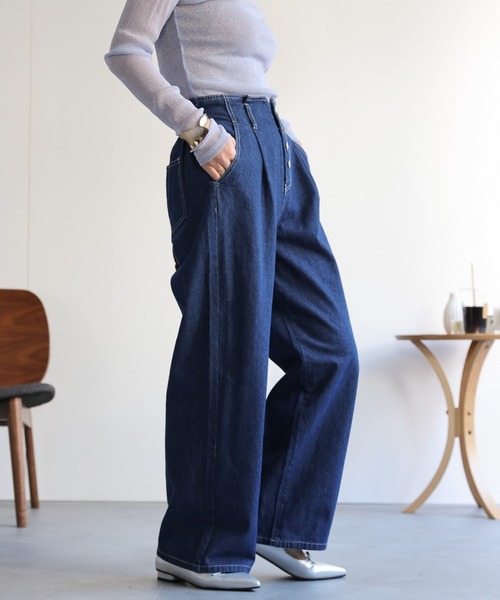 レトロ　アンティーク　steampunk ハイウエストテーパードパンツ 秋冬 茶 楽天市場】パンツ レディース 春夏秋 ロング丈 ワイド