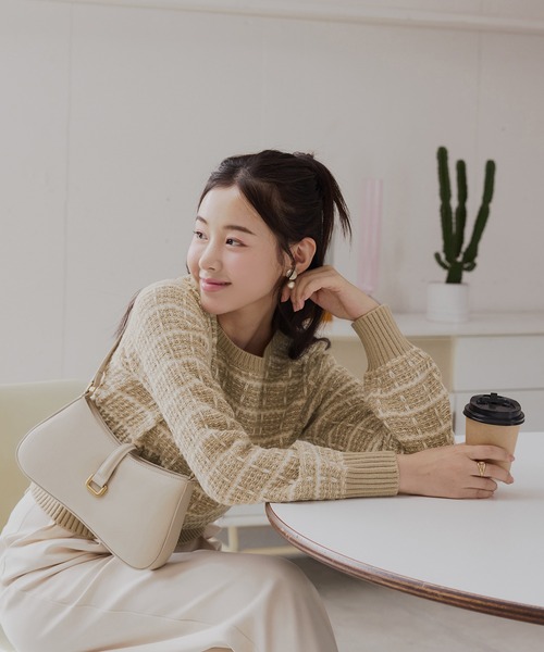 ニット セーター ツイードニット レディース : ZOZOTOWN Yahoo!店