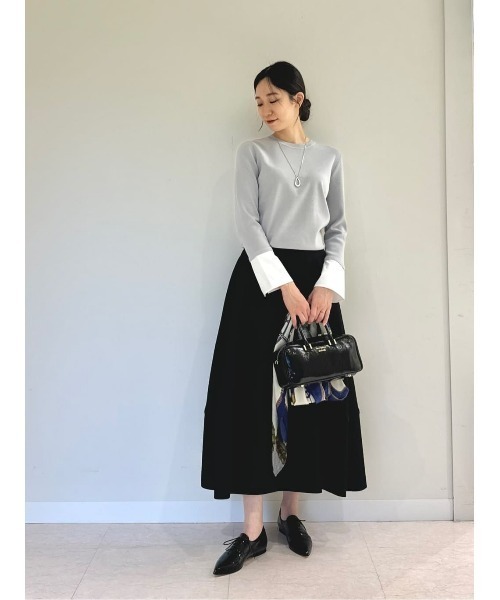 アルアバイルカフスドッキングプルオーバー ブラック カフスドッキングプルオーバー|allureville OFFICIAL SITE
