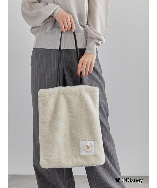 Te chichi（テチチ） ハンドバッグ 「Disney」ミッキー/ボアファー