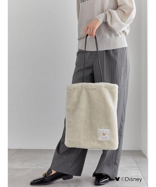 Te chichi（テチチ） ハンドバッグ 「Disney」ミッキー/ボアファー