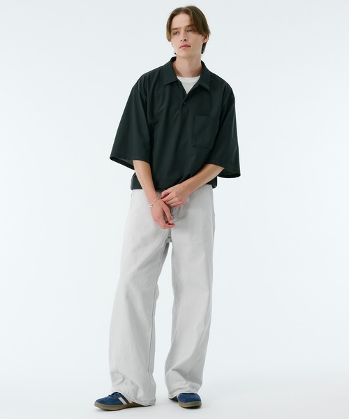 PUBLIC TOKYO × SHIOTA BASIC ベルテッド SHIOTA BASIC ベルテッドデニムパンツ（デニムパンツ）｜PUBLIC