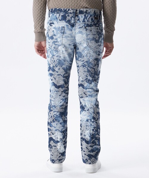 EPOCA UOMO（エポカ ウォモ） ジーンズ カモフラジャカードデニム