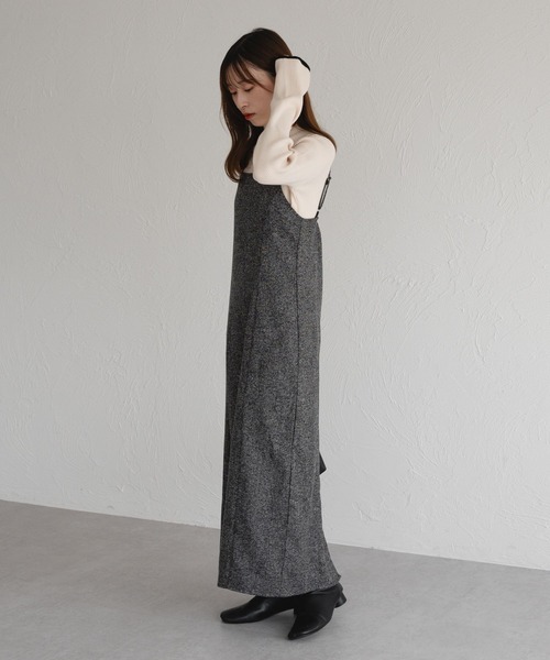 未使用品✨ハロッズ ワンピース ジャケット セットアップ ツイード L クリーム 美品 ハロッズ ツイード ジャケット ノースリーブ ワンピース