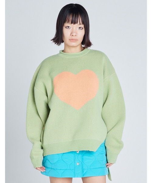 ニット セーター love knit top レディース メンズ