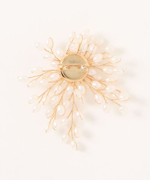 TIMELESS&THREE（タイムレスアンドスリー） ブローチ ブランチパール