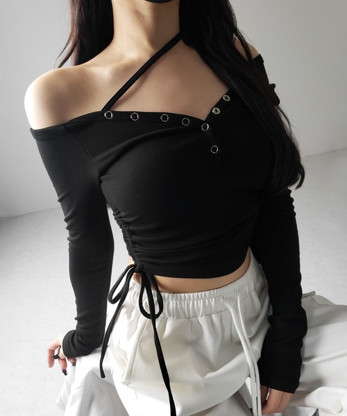 ｍｅ　カットソー me+em select（ミームセレクト） tシャツ レディース : ZOZOTOWN Yahoo