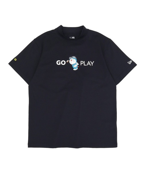 NEW ERA ポロシャツ ニューエラ ゴルフ ミッドネック半袖Tシャツ