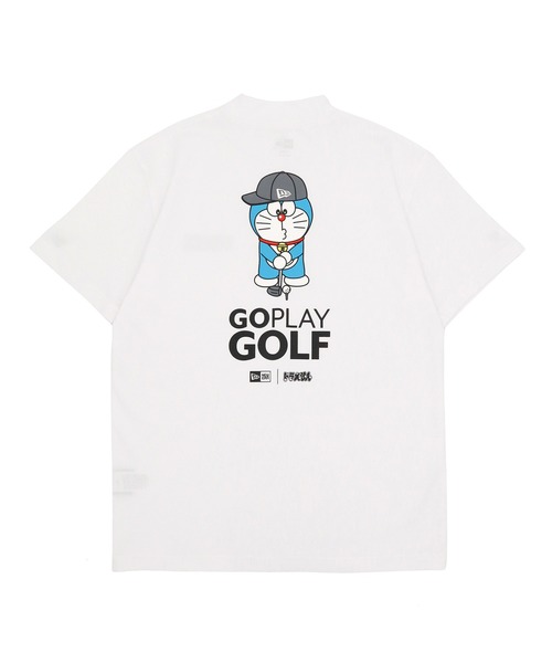 NEW ERA ポロシャツ ニューエラ ゴルフ ミッドネック半袖Tシャツ