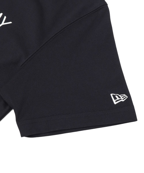 NEW ERA ポロシャツ ニューエラ ゴルフ ミッドネック半袖Tシャツ