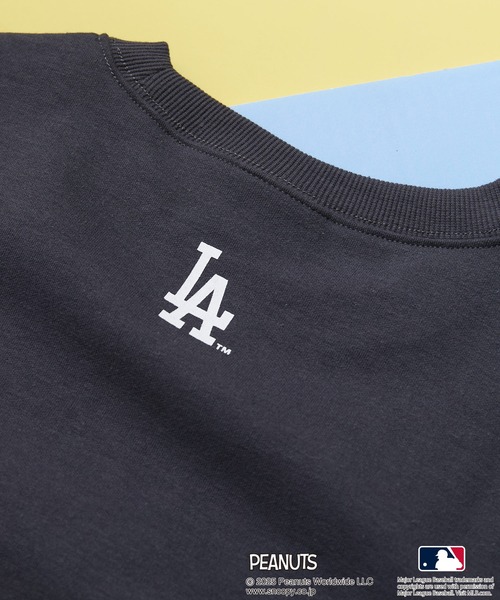 MLB トレーナー スウェット 「MLB ×PEANUTS」オリジナルデザイン