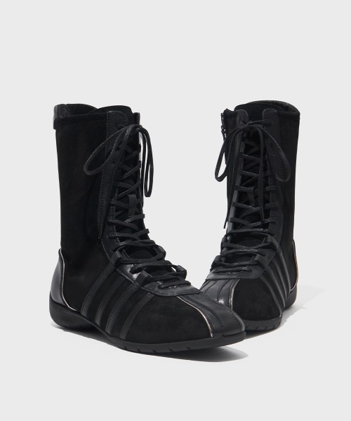 KIOF BLISS HIGHTOP VELCRO SNEAKERS ブラック ROCKFISH WEATHERWEAR（ロックフィッシュウェザーウェア）の「x KIOF