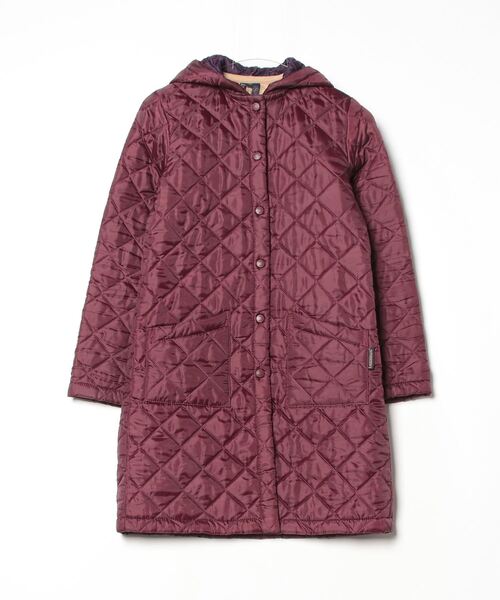 LAVENHAM サイズ36 リバーシブル　キルティングコート LAVENHAM（ラベンハム） キルティングコート 36 レッド レディース