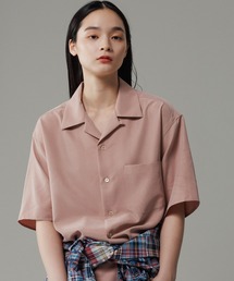 シャツ リラックス ドレープ レーヨン オープンカラーシャツ  / ロングシーズン着用可能 メンズ｜ZOZOTOWN Yahoo!店
