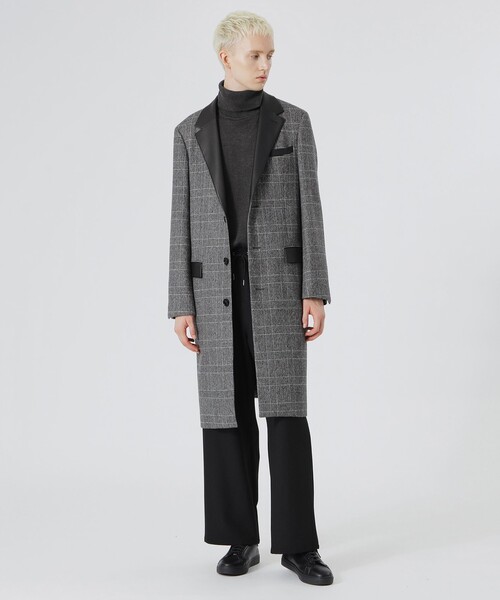 LOVELESS（ラブレス） チェスターコート S ブラック メンズ : ZOZOTOWN