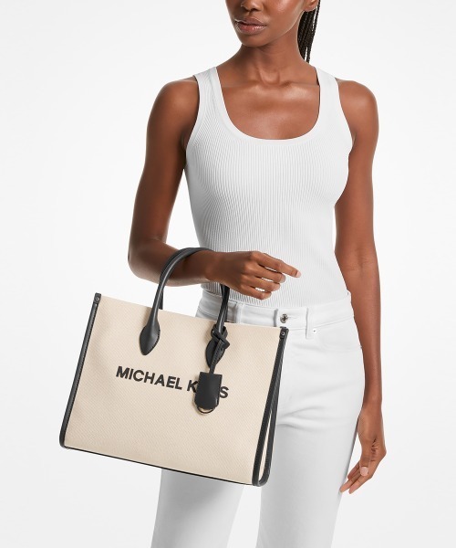 MICHAEL KORS トートバッグ MIRELLA キャンバス トート