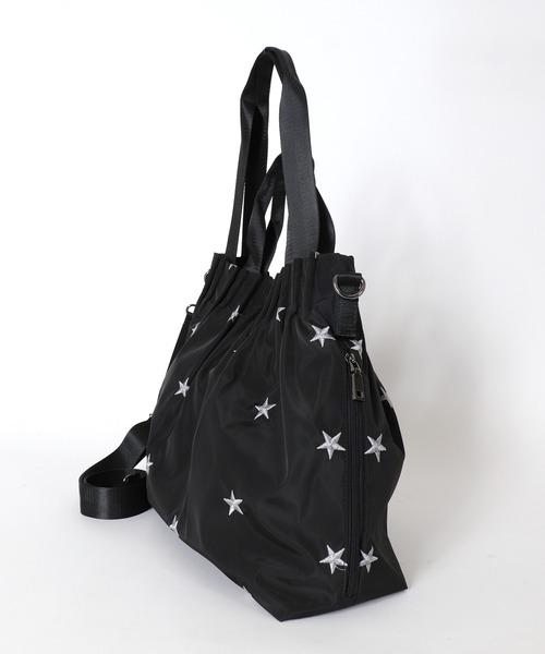 未使用Three Four Time 刺繍3WAYBAGトートショルダー Three Four Time｜Three Four Time/星刺繍3WAYBAG | Rakuten