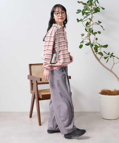 FREAK'S STORE（フリークスストア） tシャツ マルチボーダーポロ襟