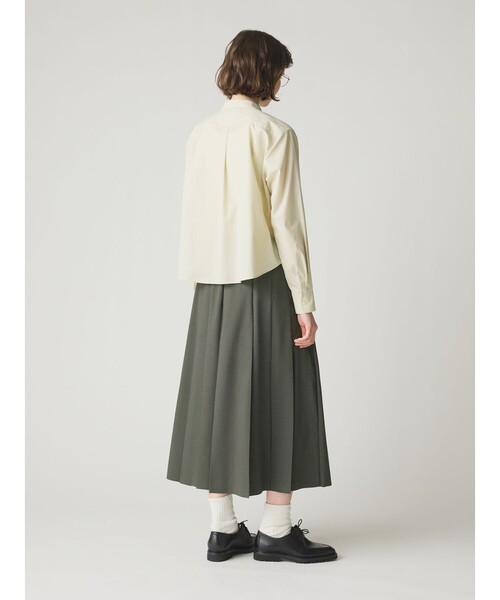 トモ　ミディウミ　新品タグ付き　プリーツスカート　ブラック 楽天市場】【sold out】Midi Umi（ミディウミ）タックプリーツ