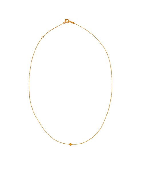 ネックレス 「les bon bon」K18 foggy necklace/フォギー ネックレス S BOB653 レディースの画像