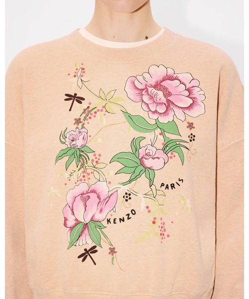 トレーナー スウェット 'KENZO Peonies' コットン スウェット レディース