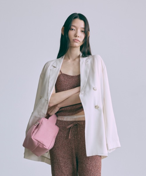 EN NEUME ジャケット テーラードジャケット Semi-Sheer Oversized