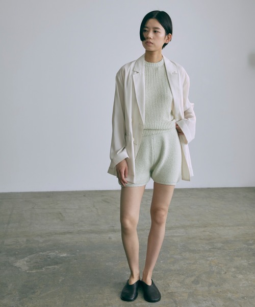 EN NEUME ジャケット テーラードジャケット Semi-Sheer Oversized