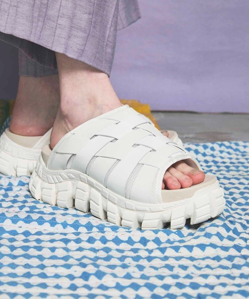 SPECIAL SHOES FACTORY×MAISON サンダル SALE】【SPECIAL SHOES FACTORY COLLABORATION】Italian Vibram