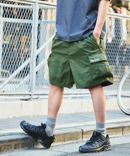 即完売！Schott×WILDTHINGS コラボカーゴショーツ FREAK'S STORE パンツ 限定展開 WILD THINGS×FREAK'S STORE