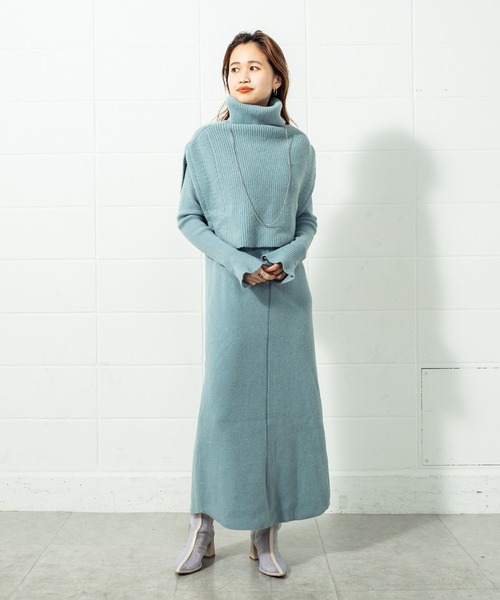 「mystic」 コンビワンピース FREE モカ レディース_画像7