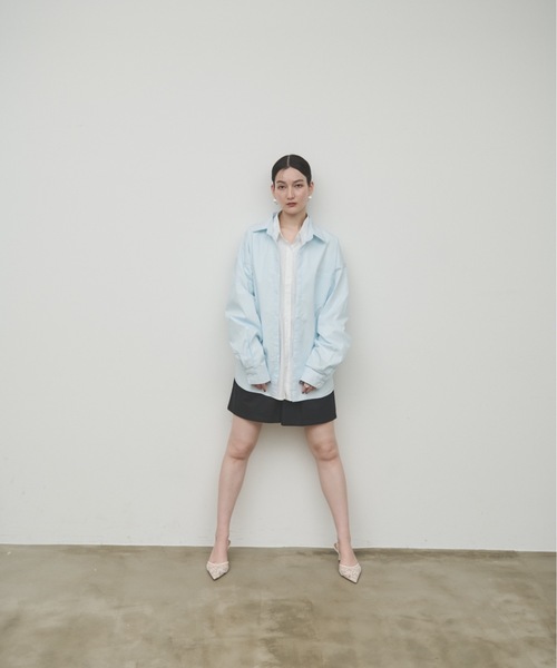 ブラウス シャツ Basic Oversized Shirt レディース ブラウス シャツ ベーシックオーバーシャツ レディース