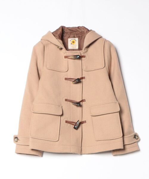 Ray BEAMS（レイ ビームス） ダッフルコート 1 ブラウン レディース