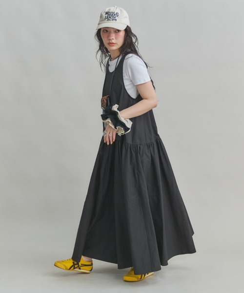 MIRROR STOKE ワンピース 「ZOZO限定」SLEEVELESS TIERED