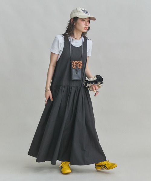 MIRROR STOKE ワンピース 「ZOZO限定」SLEEVELESS TIERED
