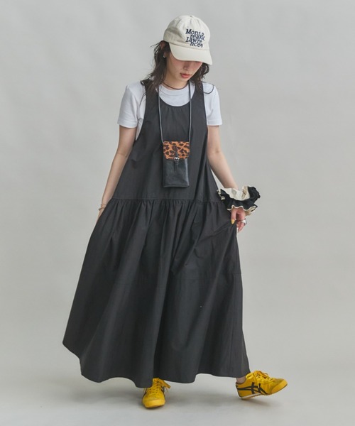 MIRROR STOKE ワンピース 「ZOZO限定」SLEEVELESS TIERED