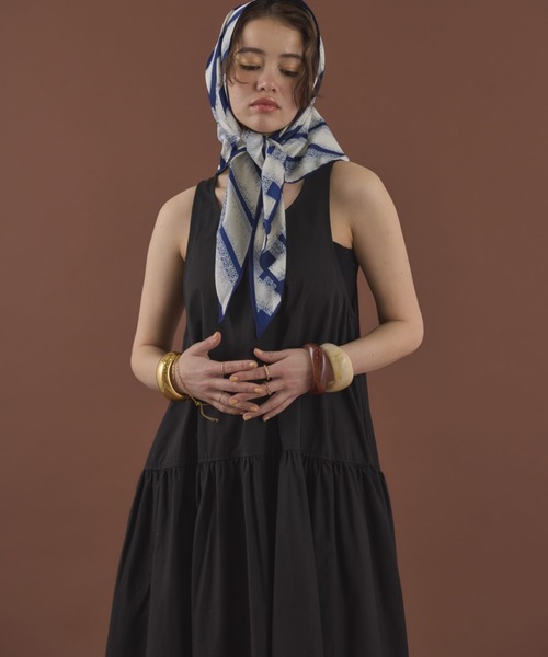ワンピース Saintonge MIRROR STOKE ワンピース 「ZOZO限定」SLEEVELESS TIERED