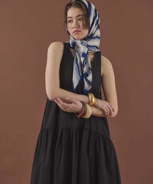 ワンピース IRENE Tiered Mantle Dress MIRROR STOKE ワンピース 「ZOZO限定」SLEEVELESS TIERED