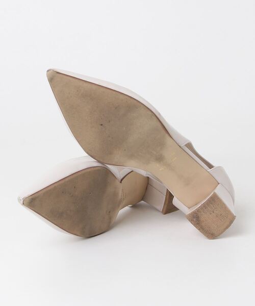 「LE TALON」 ヒールサンダル 23.5cm ホワイト レディース_画像3