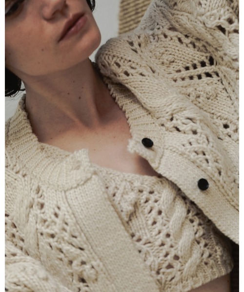 トップス anuke cable knit cardigan anuke 即日発送/anuke アンヌーク Cable Knit Cardigan 62520507