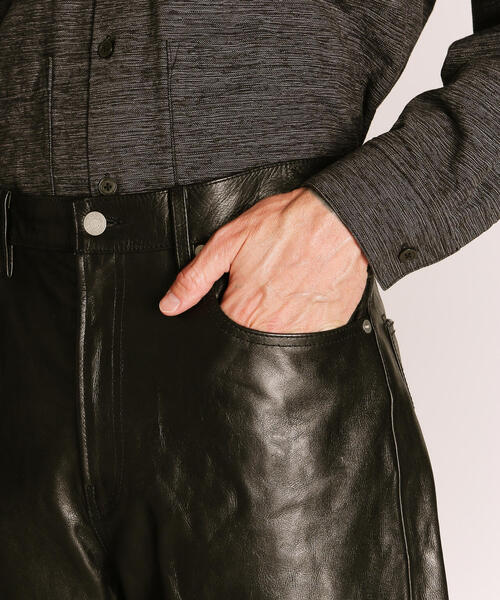 Schott N.Y.C パンツ Schott/ショット/LOT.025 LEATHER PANTS