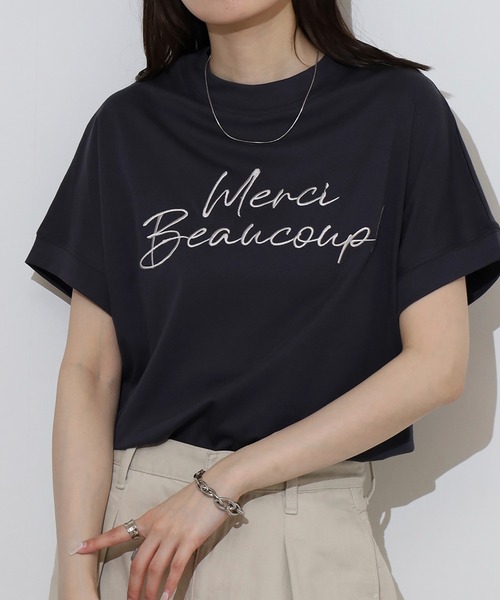 tシャツ EGLANTINE ロゴ半袖Tシャツ「日本製」 レディース EGLANTINE tシャツ ロゴ半袖Tシャツ「日本製」 レディース