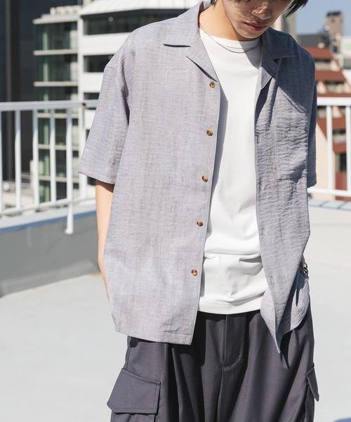 SENSE OF PLACE by URBAN RESEARCH シャツ マーブルオープン