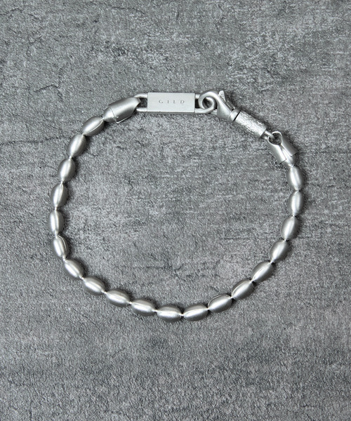 GILD（ギルド） ブレスレット ギルド / Wide oval ball chain bracelet