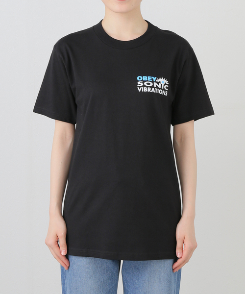 売れ筋商品|||オベイ Tシャツ レディース トップス SPRINKLED - Top - black 楽天市場】オベイ OBEY OBEY RISE ABOVE ROSE TEE ( ブラック 黒