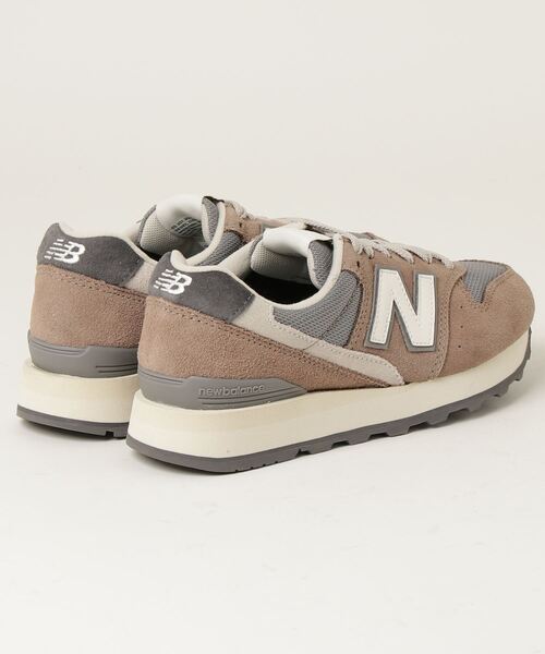 「New Balance」 ローカットスニーカー 24.5cm ブラウン レディース