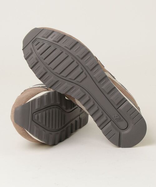 「New Balance」 ローカットスニーカー 24.5cm ブラウン レディース